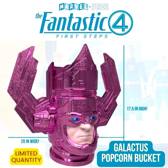 The Fantastic Four - Limited Edition Giant Galactus Popcorn Bucket w/ Lights - Picture 6 of 15